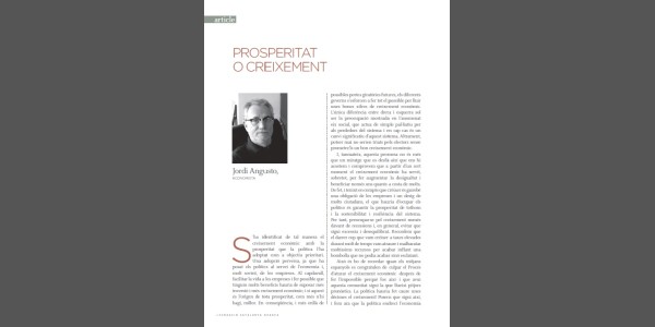 Prosperitat o creixement