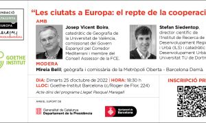 Cities in Europe: the challenge of cooperation
