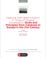 National Self-determination in times of Sovereignty