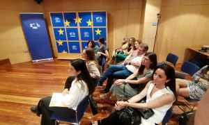 Presentation of the Young Europe Award for the best high school research papers