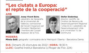 Cities in Europe: the challenge of cooperation