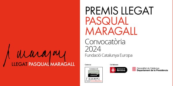 The new call for Premios Legado Pasqual Maragall 2024 is open