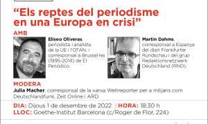 Els reptes del periodisme en una Europa en crisi