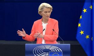 La presidenta de la Comissió Europea pronuncia el darrer discurs de l'estat de la Unió del mandat 2019-2024