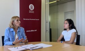 Les guanyadores del premi Què és per a tu Europa? 2024 visiten Brussel·les