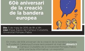 Acto de conmemoración del 60º aniversario de la creación de la bandera europea