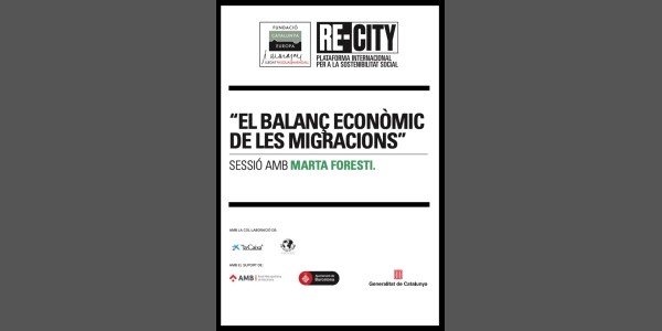 The economic balance of migrations. Marta Foresti