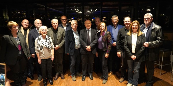 Commemoració dels 20 anys del Pacte del Tinell del govern catalanista i d'esquerres de Pasqual Maragall