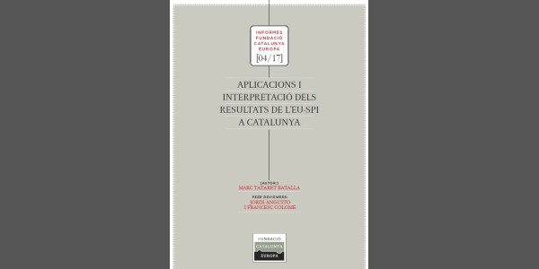 Aplicaciones e interpretación de los resultados de la EU-SPI en Cataluña